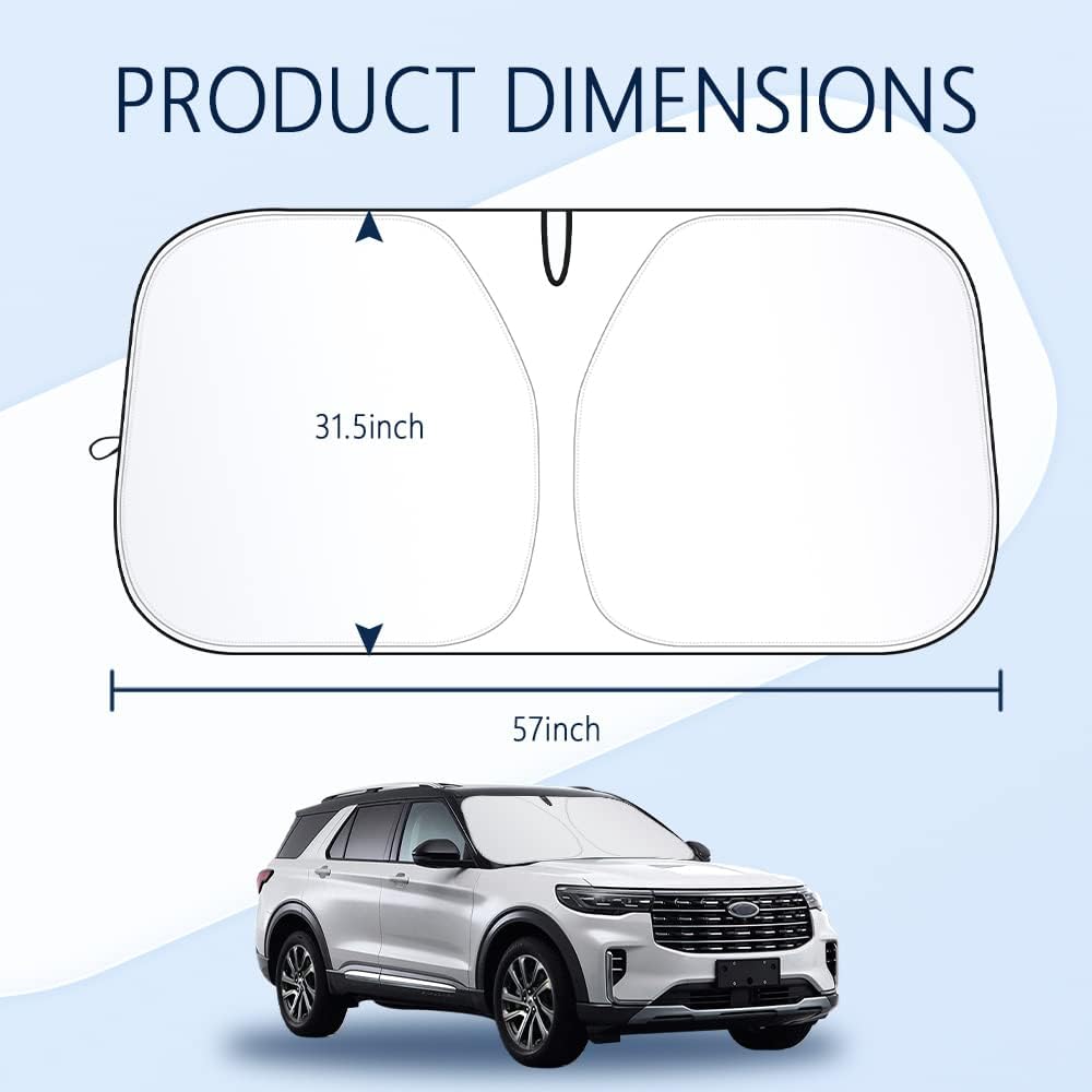 Thickened Reflective Car Windshield Sunshade - Image 2