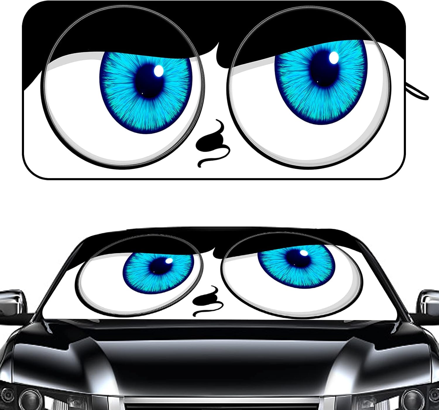 Car Windshield Sunshade (Pop-up Style)